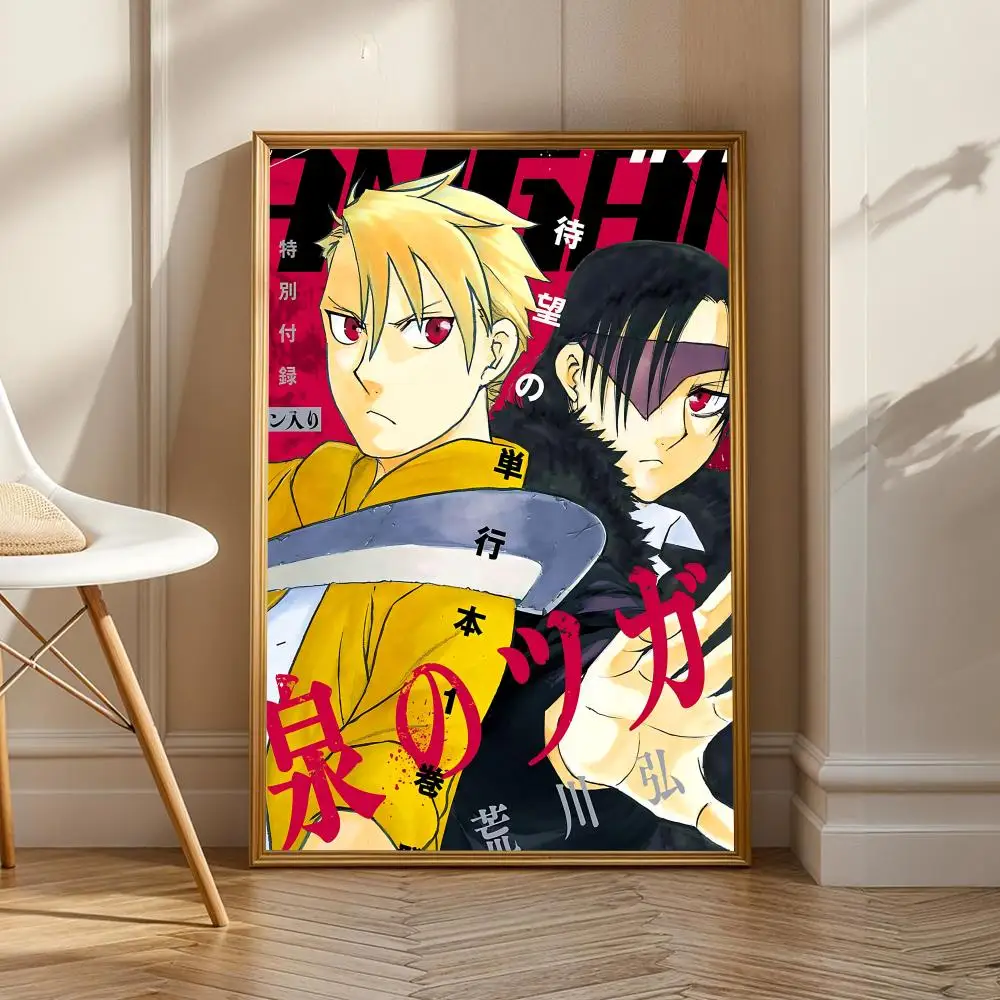 Dark D-Daemons of the Shadow RealmS New Yuru & Asa Wall Art